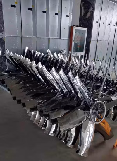 Industrial Ventilation Fan 50inch Electrical Operated Exhaust Fan 1380*1380*400mm