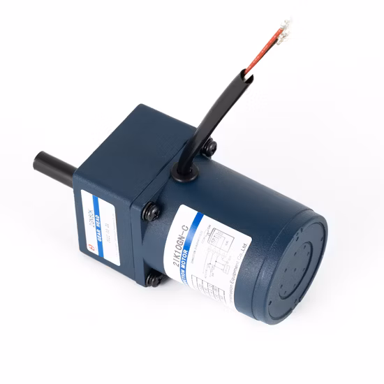 AC Electric Gear Motor Reduction Low Speed Speed Controller Single Phase/Three Phase Facture